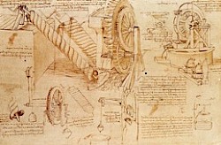 Leonardo Da Vinci的技术图纸
